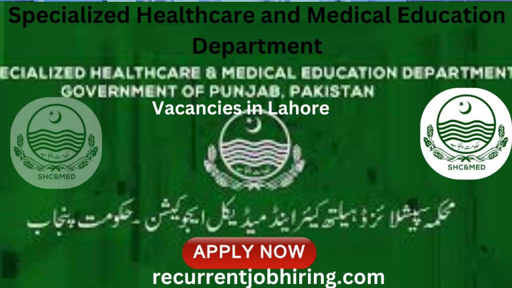 vacancies in Lahore