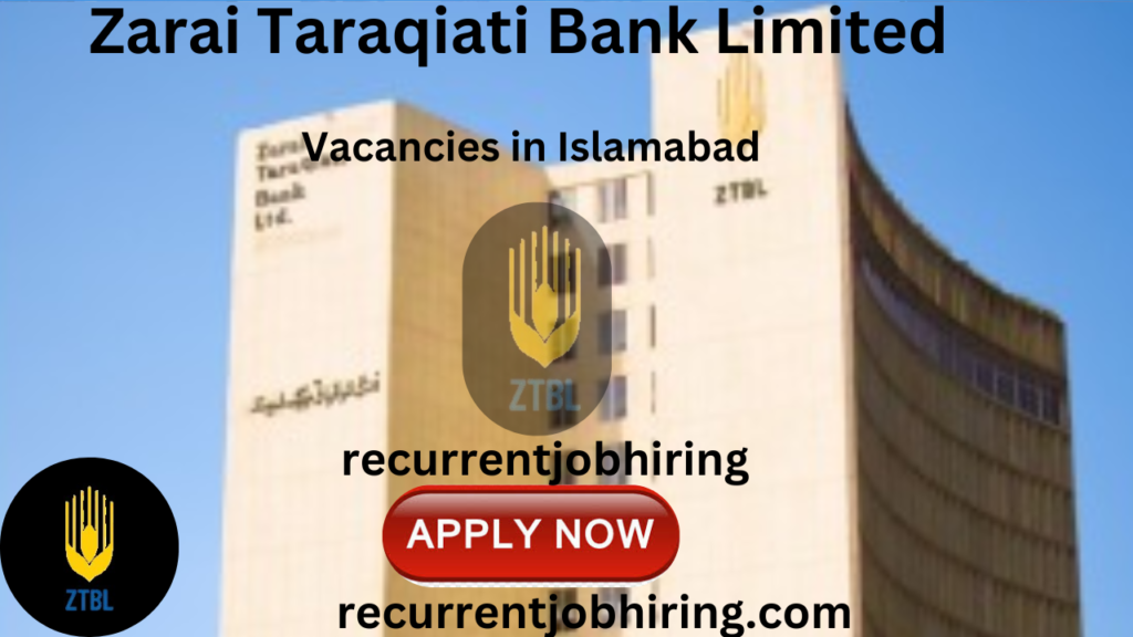 Vacancies in Islamabad.