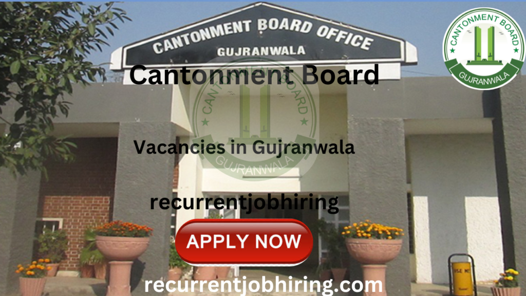 Vacancies in Gujrawala